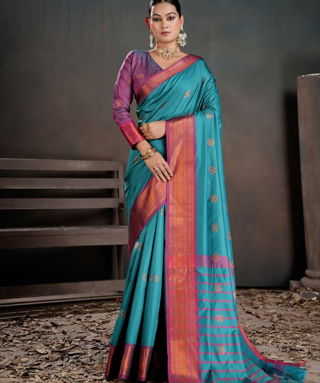 Narayani Soft Banarsi Saree