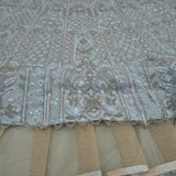 Premium Butterfly Net Embroidered Lehenga