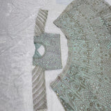 Premium Butterfly Net Embroidered Lehenga