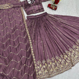 Classy Vichitra Silk Lehenga Choli