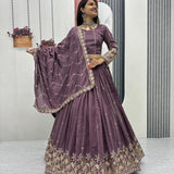 Classy Vichitra Silk Lehenga Choli