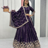 Classy Vichitra Silk Lehenga Choli