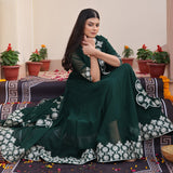 Designer Green Anarkali Gown