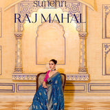 Luxurious Raj Mahal Crepe Silk Saree