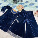 Heavy Unique Velvet Kids Suit