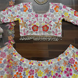 Premium Multi Floral Embroidered Lehenga