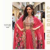 Stylish Wedding Look Silk  Dhoti Suit