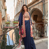 Stylish Wedding Look Silk  Dhoti Suit