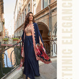 Stylish Wedding Look Silk  Dhoti Suit