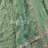 Adorn Bridal Peacock Embroidered Lehenga
