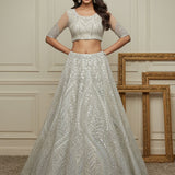 Royal Bridal Motif Work Lehenga