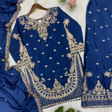 Classy Embroidered Pakistani Suit
