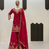 Classy Embroidered Pakistani Suit