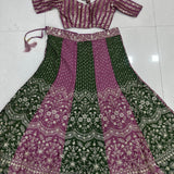 Desirable Bridal Silk Embroidered Lehenga