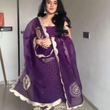 Desirable Bandhej Print Suit