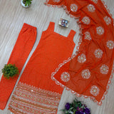 Desirable Bandhej Print Suit