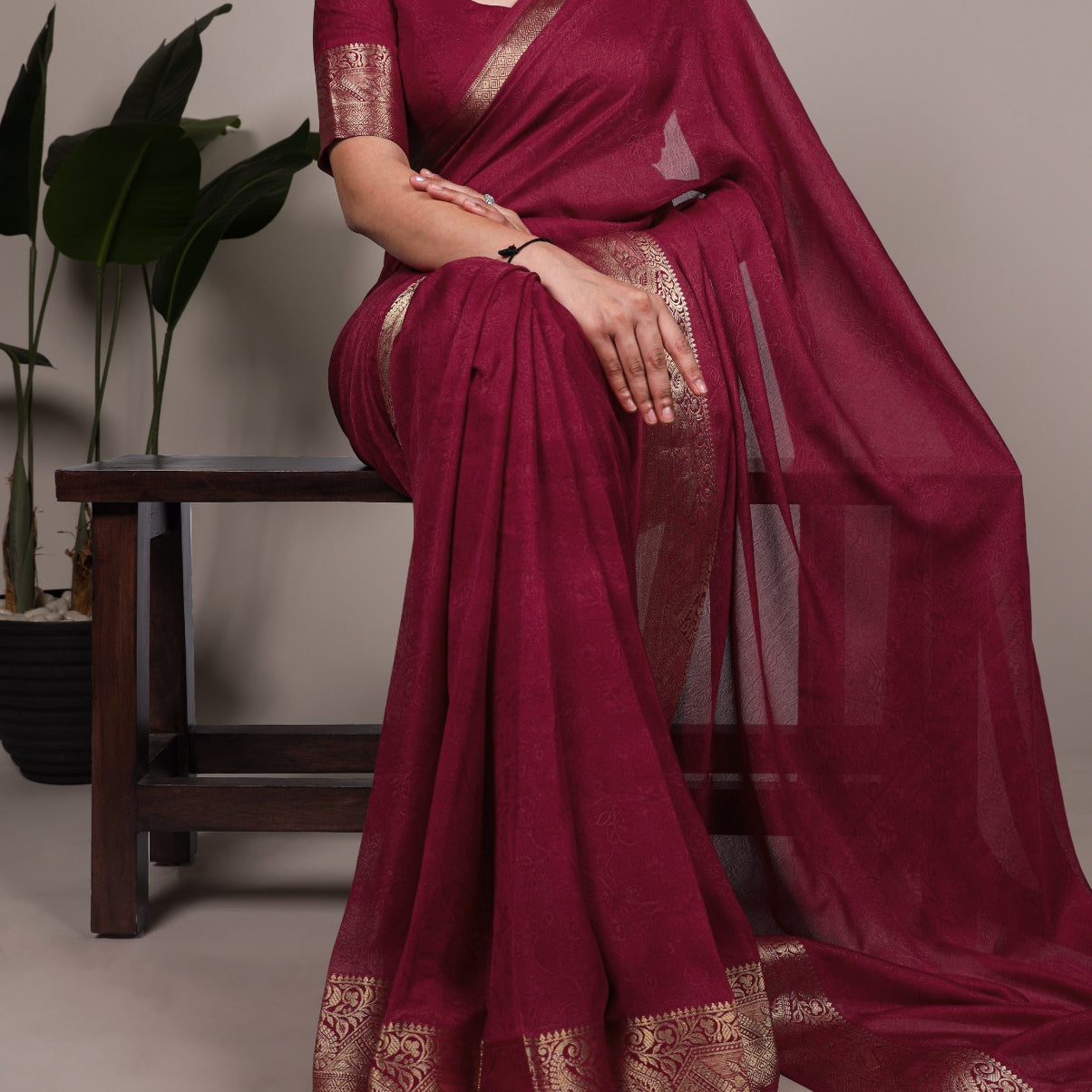 Lightweight Mass Mello Saree