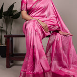 Cultural Rumali Silk Saree Collection