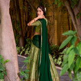 Prathima Silk Zari Weaving Lehenga