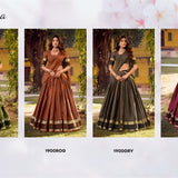 Swasthika Cotton Zari Woven Lehenga