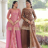 Designer Fendy Embroidered Suit