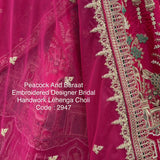 Royal Wedding Handwork Lehenga