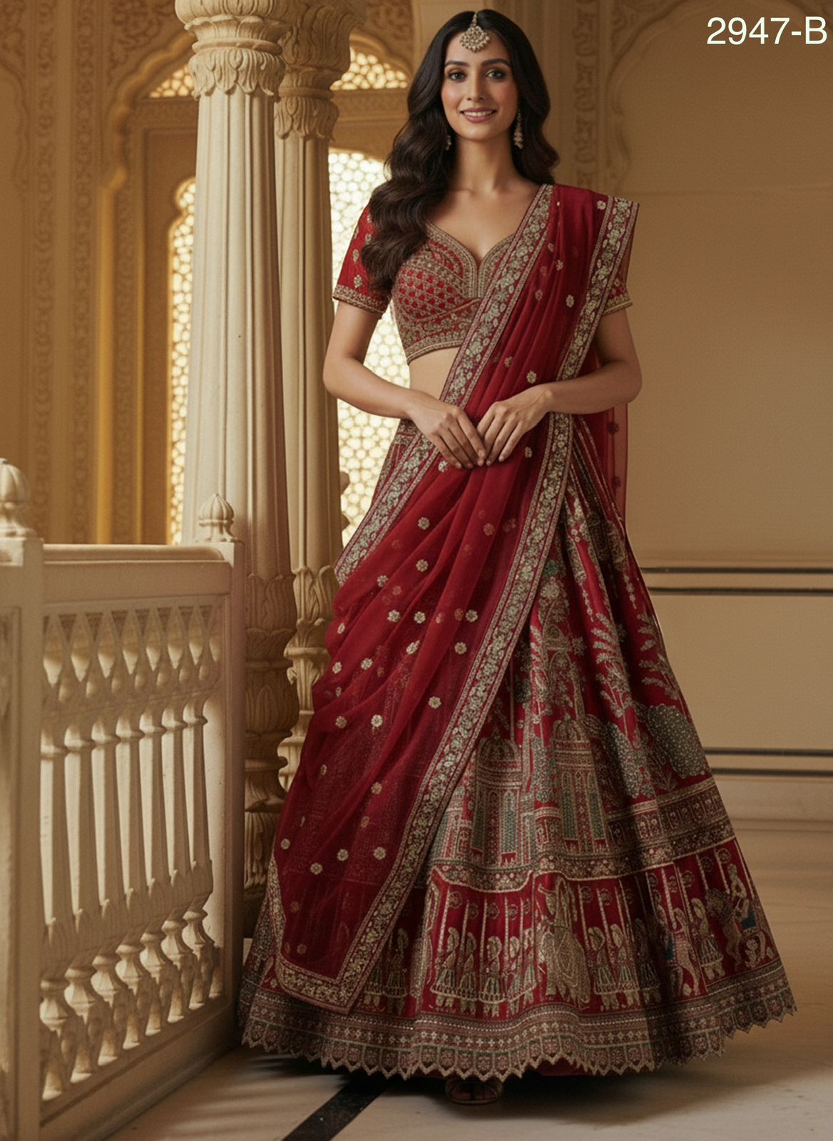 Royal Wedding Handwork Lehenga