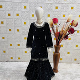 Kids Designer Velvet Suit