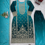 Premium Shaded Silk Suit