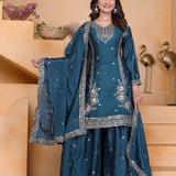 Presenting Embroidered Top Sharara