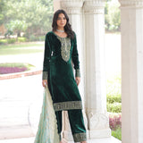 Classic Velvet Pakistani Suit