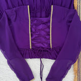 Elegant Flair Georgette Gown