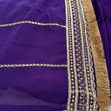 Elegant Flair Georgette Gown