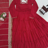 Elegant Flair Georgette Gown