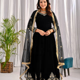 Designer Velvet Anarkali Gown