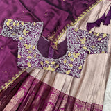 Harmonious Kanchipattu Silk Lehenga