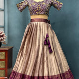 Harmonious Kanchipattu Silk Lehenga