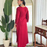 Designer Embroidered Straight Kurta