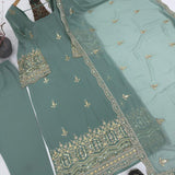 Designer Georgette Straight Suit