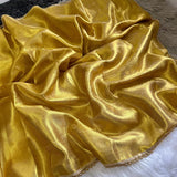 Golden Rekha Tissue Silk Saree