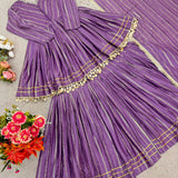 Ethnic Mirror Work Suit Set