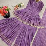 Ethnic Mirror Work Suit Set