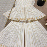 Ethnic Mirror Work Suit Set