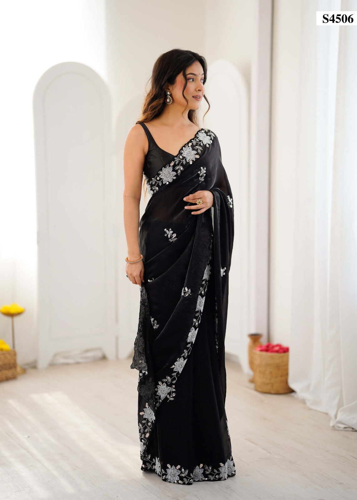 Garima Festive Fendy Satin Saree