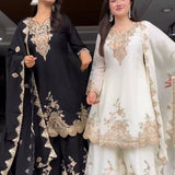 Elegant Georgette Top Sharara