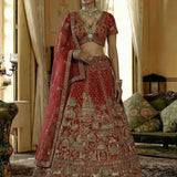 Royal Wedding Embroidered Lehenga