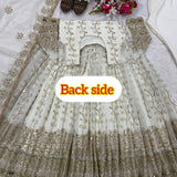 Pakistani Embroidered Anarkali Gown