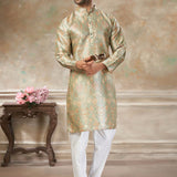Presenting  new party wear silk kurta