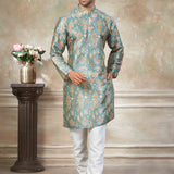 Presenting  new party wear silk kurta