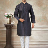 Presenting  new party wear silk kurta